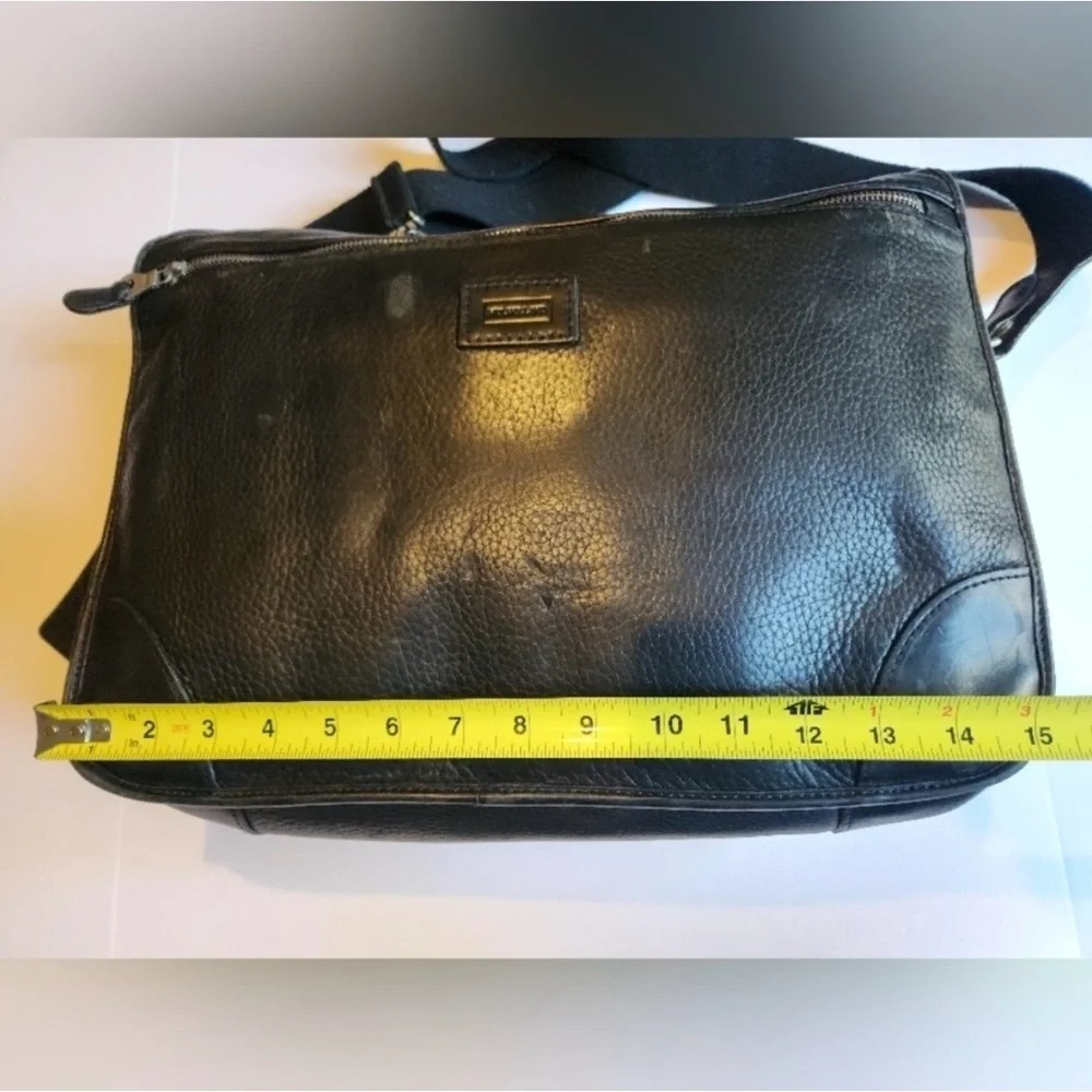 Vintage MULHOLLAND Black Leather Briefcase THE CHALICE 2007 - Picture 13 of 16